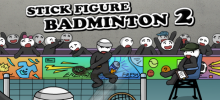 Stick Figure Badminton 2